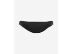 Banane en canvas et cuir grainé noir black