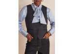 Gilet de tailleur sans manches ABEL rayée