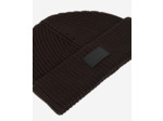 Bonnet à revers marron