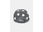 Casquette Carole grise imprimé coeurs