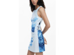 Robe Sans Manches En Tissu – Femme