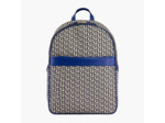 Sac à dos zippé Camille en toile enduite