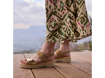 Sandales Femme Minis Doré
