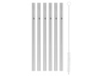 Pailles en inox 18 cm