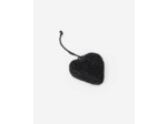 Bijou de sac cœur en raphia noir black