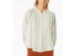 Blouse bleu chambray
