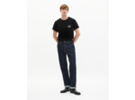 Jean droit brut bleu blue electric