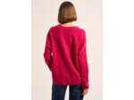 Pull ample en cachemire avec un col tunisien