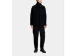 Blouson Type Surchemise Noir En Laine Mélangée black grey