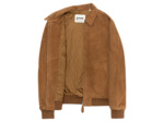 Blouson casual, cuir de chèvre velours