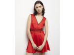 Robe Courte Sans Manche red