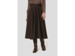 Jupe Jackie Chocolat en Laine Vierge