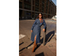 Robe mi-longue en jean
