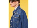 Veste Vicky Bleu en Coton
