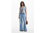 Gilet Sans Manches En Tissu – Femme