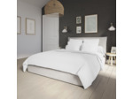 Housse de couette Influence Percale Blanc
