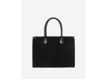 Sac cabas ming l en suède noir black
