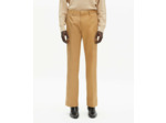 Pantalon jambes evasees camel