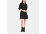 Robe Courte Jacquard Noir black