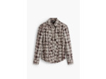 Chemise À Manches Longues En Tissu – Femme