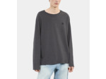 T-Shirt Manches Longues Gris anthracite melange