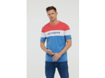 T-shirt à découpes manches courtes avec flocage Lee Cooper poitrine