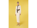 Pantalon Paga Ecru en Polyester