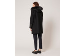 Manteau Gerson Noir en Laine