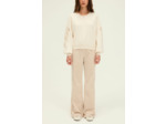 Sweatshirt aux manches brodées - JOLINE