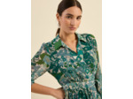 Robe longue imprimée