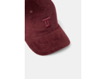 Casquette Carole Bordeaux en Coton