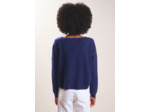 Pull col bateau 100% cachemire