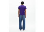 T-shirt avec imprimé violet electric blue