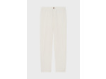 Pantalon droit en coton et lin - LUTIE