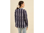 Top fluide à rayures tie and dye