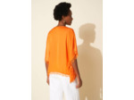 Top oversize détail dentelle