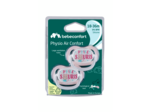 Lot de 2 sucettes physio petite souris rose 18/36mois Rose