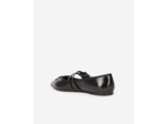 Ballerines en cuir black