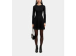 Robe Evasee Et Details De Studs black