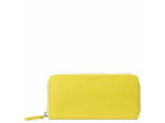 Le cuir lisse portef. long zip