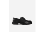 Derbies en cuir noir avec lacets black