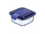 Boite carrée 38cl bleu Easy Box