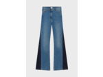 Jean flare bicolore - LINETTE