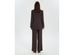 Veste Victorina Chocolat en Polyester