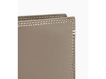 Porte cartes horizontal moyen modele avec poche billets Martin en cuir lisse