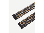 Ceinture Taille Haute Avec Boutons Pressions black