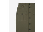 Jupe style cargo kaki