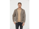 Blouson reversible uni/ carreaux Sherlock Holmes