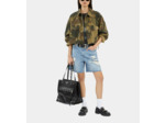 Blouson Court En Denim Camouflage camouflage