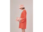 Robe Ruoda Corail en Polyester